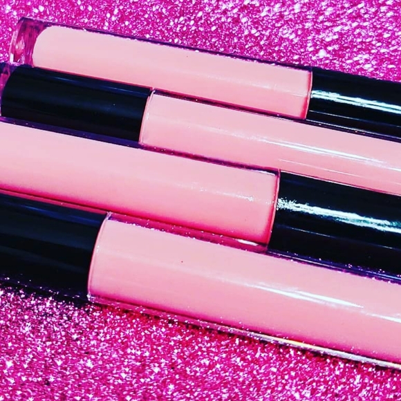 Nude Lipgloss 5 Gloss Bundle Women Lipstick Makeup - Picture 7 of 8